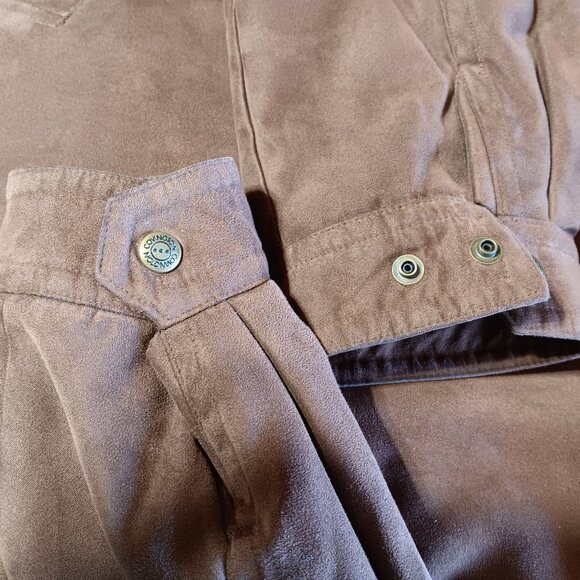 Men's Covington Brown Bomber Jacket, Size M 38-40 with camo earmuffs - Picture 9 of 11